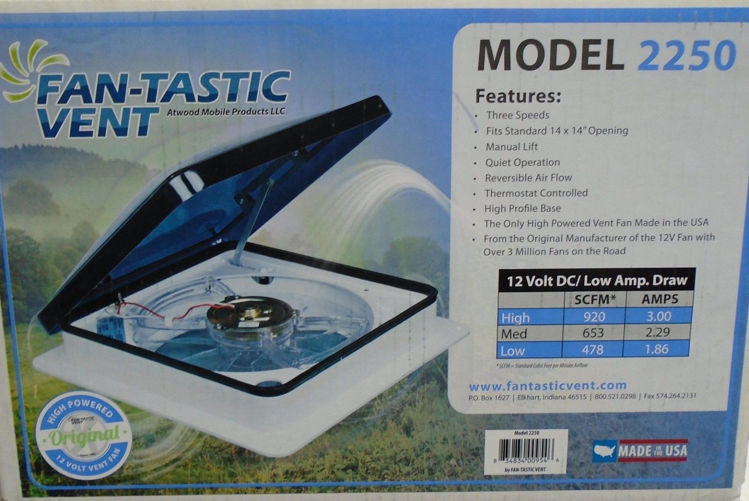 FanTastic Vent Fan Model 2250